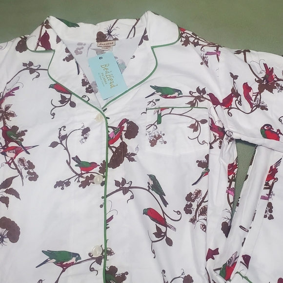 Bed Head Birds Pajama Set XL - Picture 3 of 4